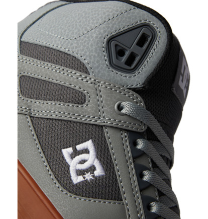 Tenisky DC Shoes Pure High-Top Panske Siva Biele Siva | DC-8793502