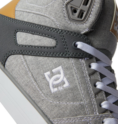 Tenisky DC Shoes Pure High-Top Panske Siva Siva Biele | DC-8795012