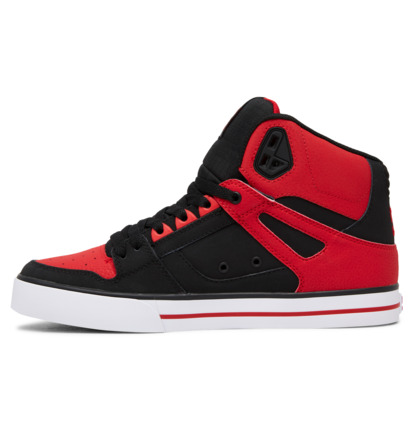 Tenisky DC Shoes Pure High-Top Panske Červené Biele Čierne | DC-5870931