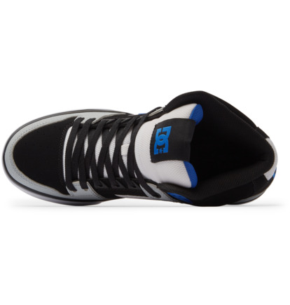 Tenisky DC Shoes Pure High-Top Panske Čierne Biele Modre | DC-7164938