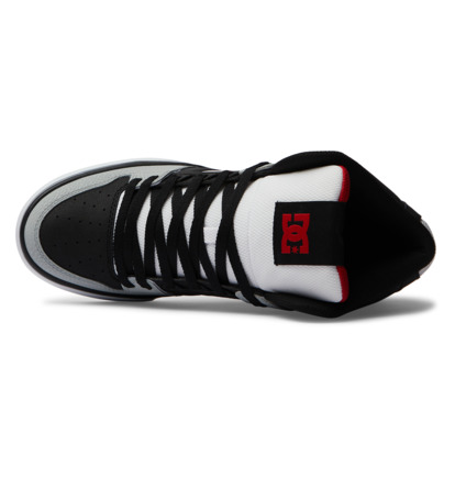 Tenisky DC Shoes Pure High-Top Panske Čierne Siva Červené | DC-9061872