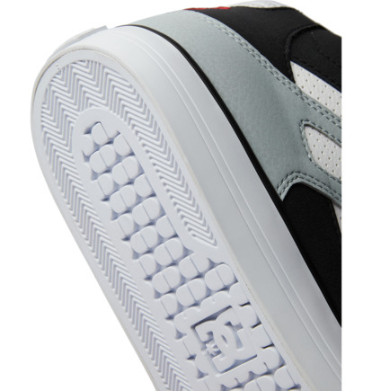 Tenisky DC Shoes Pure High-Top Panske Čierne Siva Červené | DC-9061872