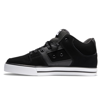 Tenisky DC Shoes Pure Mid Top Panske Čierne Biele | DC-5731468