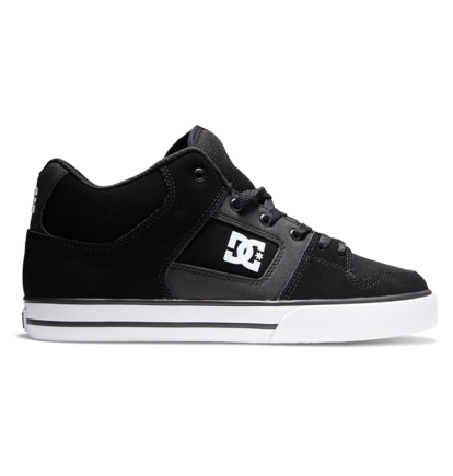 Tenisky DC Shoes Pure Mid Top Panske Čierne Biele | DC-5731468