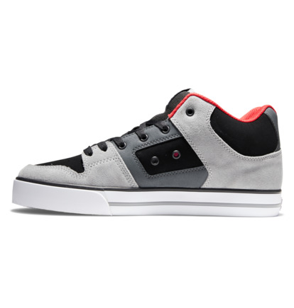 Tenisky DC Shoes Pure Mid Top Panske Čierne Siva Červené | DC-5796420