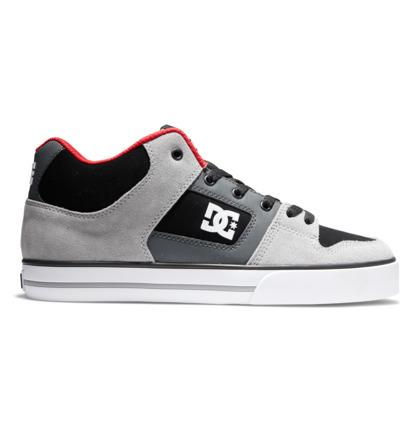 Tenisky DC Shoes Pure Mid Top Panske Čierne Siva Červené | DC-5796420