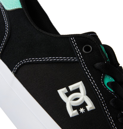 Tenisky DC Shoes Teknic Panske Čierne Biele Tyrkysové | DC-9508734