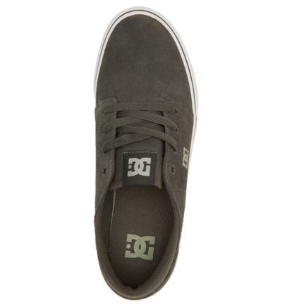 Tenisky DC Shoes Trase Suede Panske Siva Siva Červené | DC-0618593