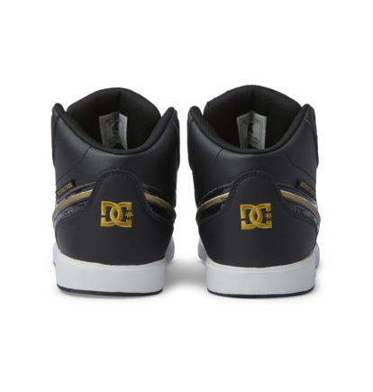 Tenisky DC Shoes University High Top Damske Čierne Zlate | DC-7105634