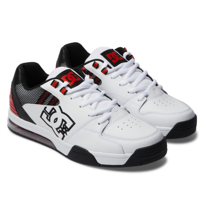 Tenisky DC Shoes Versatile Panske Biele Čierne Červené | DC-4370681