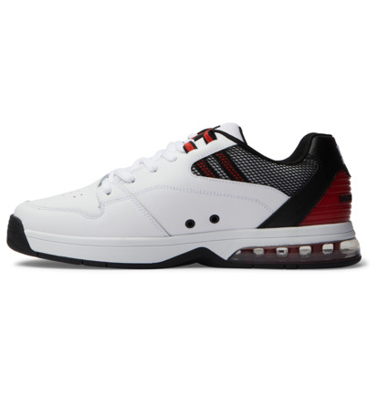 Tenisky DC Shoes Versatile Panske Biele Čierne Červené | DC-4370681