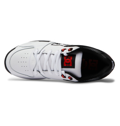 Tenisky DC Shoes Versatile Panske Biele Čierne Červené | DC-4370681