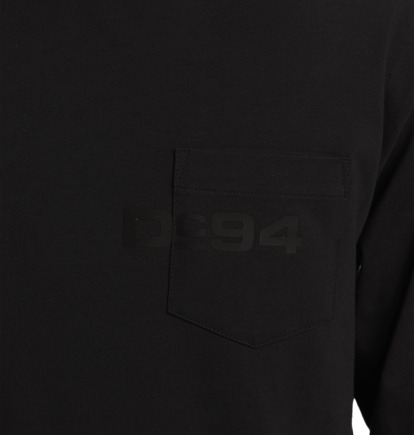 Tricko DC Shoes DC 1994 Long Sleeve Pocket Panske Čierne | DC-6459371