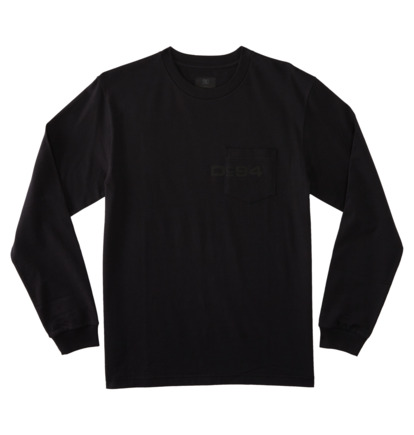 Tricko DC Shoes DC 1994 Long Sleeve Pocket Panske Čierne | DC-6459371