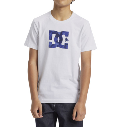 Tricko DC Shoes DC Star Detske Biele Maskacove | DC-6924701