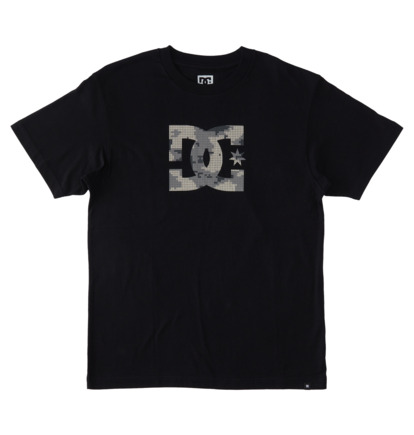 Tricko DC Shoes DC Star Fill Short Sleeve Panske Čierne | DC-7458063