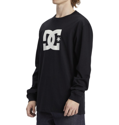 Tricko DC Shoes DC Star Long Sleeve Panske Čierne | DC-7954082