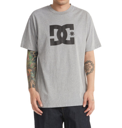 Tricko DC Shoes DC Star Panske Siva | DC-7012954