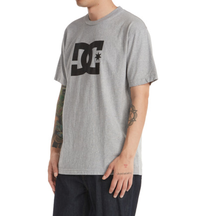 Tricko DC Shoes DC Star Panske Siva | DC-7012954