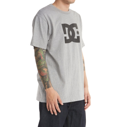 Tricko DC Shoes DC Star Panske Siva | DC-7012954