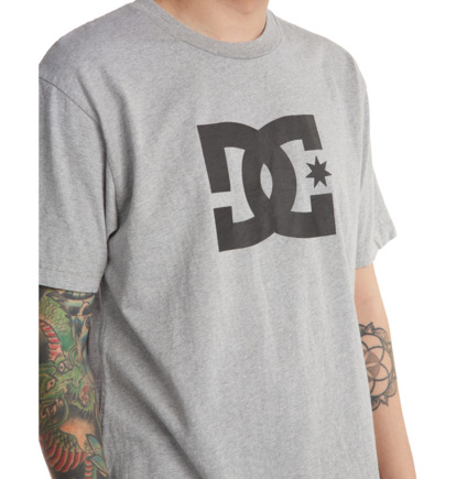 Tricko DC Shoes DC Star Panske Siva | DC-7012954