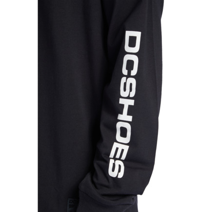 Tricko DC Shoes Kalis 25 Long Sleeve Panske Čierne | DC-1483576