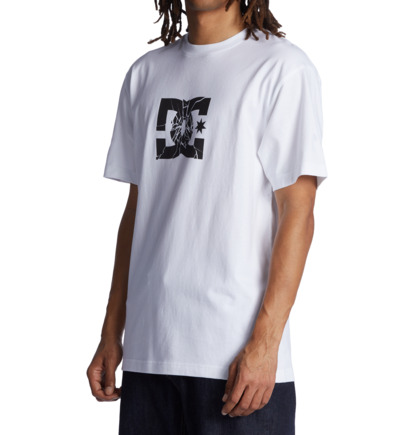 Tricko DC Shoes Shatter Panske Biele | DC-7352094