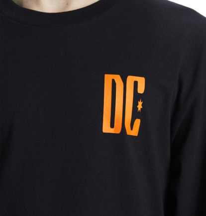 Tricko DC Shoes Sportster Long Sleeve Panske Čierne | DC-5163824