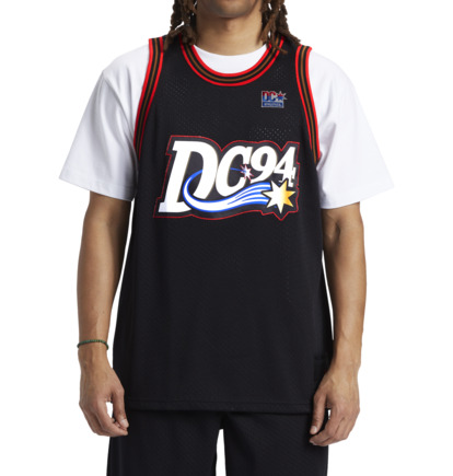 Tricko DC Shoes Starz 94 Jersey Muscle Panske Čierne | DC-9476312