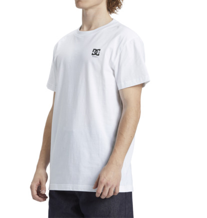 Tricko DC Shoes Statewide Panske Biele | DC-8054236