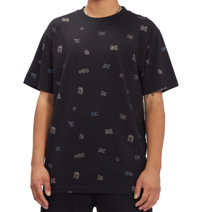 Tricko DC Shoes Wild Style Short Sleeve Panske Čierne Viacfarebný | DC-3057841