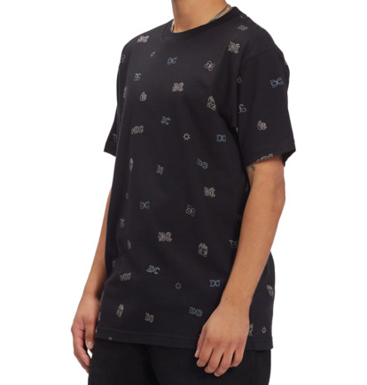 Tricko DC Shoes Wild Style Short Sleeve Panske Čierne Viacfarebný | DC-3057841