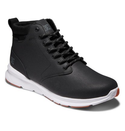 Zimne Topanky DC Shoes Mason 2 Water Resistant Leather Panske Čierne Biele | DC-4708692