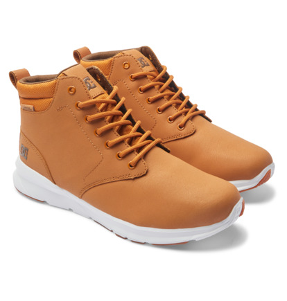 Zimne Topanky DC Shoes Mason 2 Water Resistant Leather Panske Hnede Káva | DC-2198670