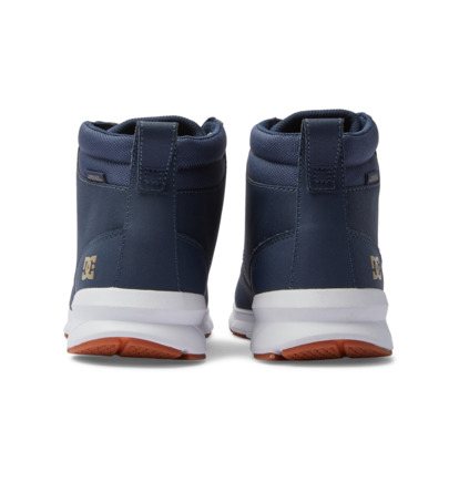 Zimne Topanky DC Shoes Mason 2 Water Resistant Leather Panske Námornícka Modrá Biele | DC-7245038