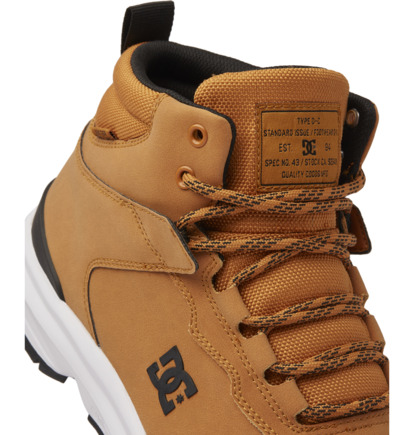 Zimne Topanky DC Shoes Mutiny Leather Panske Hnede Čierne | DC-0213685