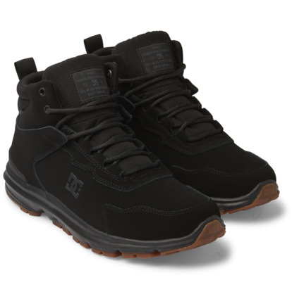 Zimne Topanky DC Shoes Mutiny Leather Panske Čierne Čierne Čierne | DC-6725493