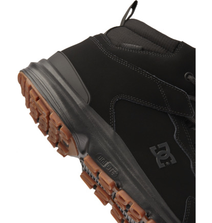 Zimne Topanky DC Shoes Mutiny Leather Panske Čierne Čierne Čierne | DC-6725493