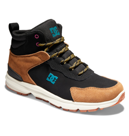 Zimne Topanky DC Shoes Mutiny Water Resistant Leather Panske Čierne Hnede Zelene | DC-8901237