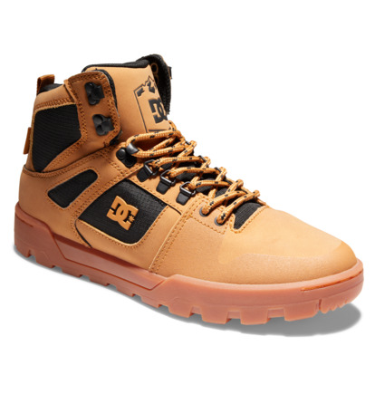 Zimne Topanky DC Shoes Pure Hi Water Resistant Panske Hnede Čierne | DC-4716089