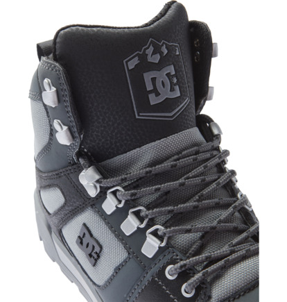 Zimne Topanky DC Shoes Pure Hi Water Resistant Panske Čierne Siva Čierne | DC-7962058