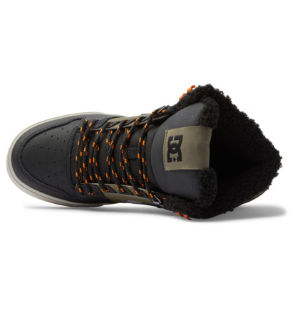 Zimne Topanky DC Shoes Pure High WNT Panske Čierne Zelene | DC-7863945