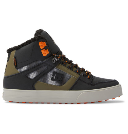 Zimne Topanky DC Shoes Pure High WNT Panske Čierne Zelene | DC-7863945