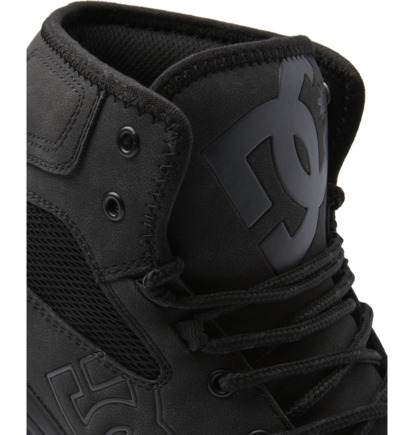 Zimne Topanky DC Shoes Versatile Hi WR Lace-Up Panske Čierne Čierne Čierne | DC-8916435